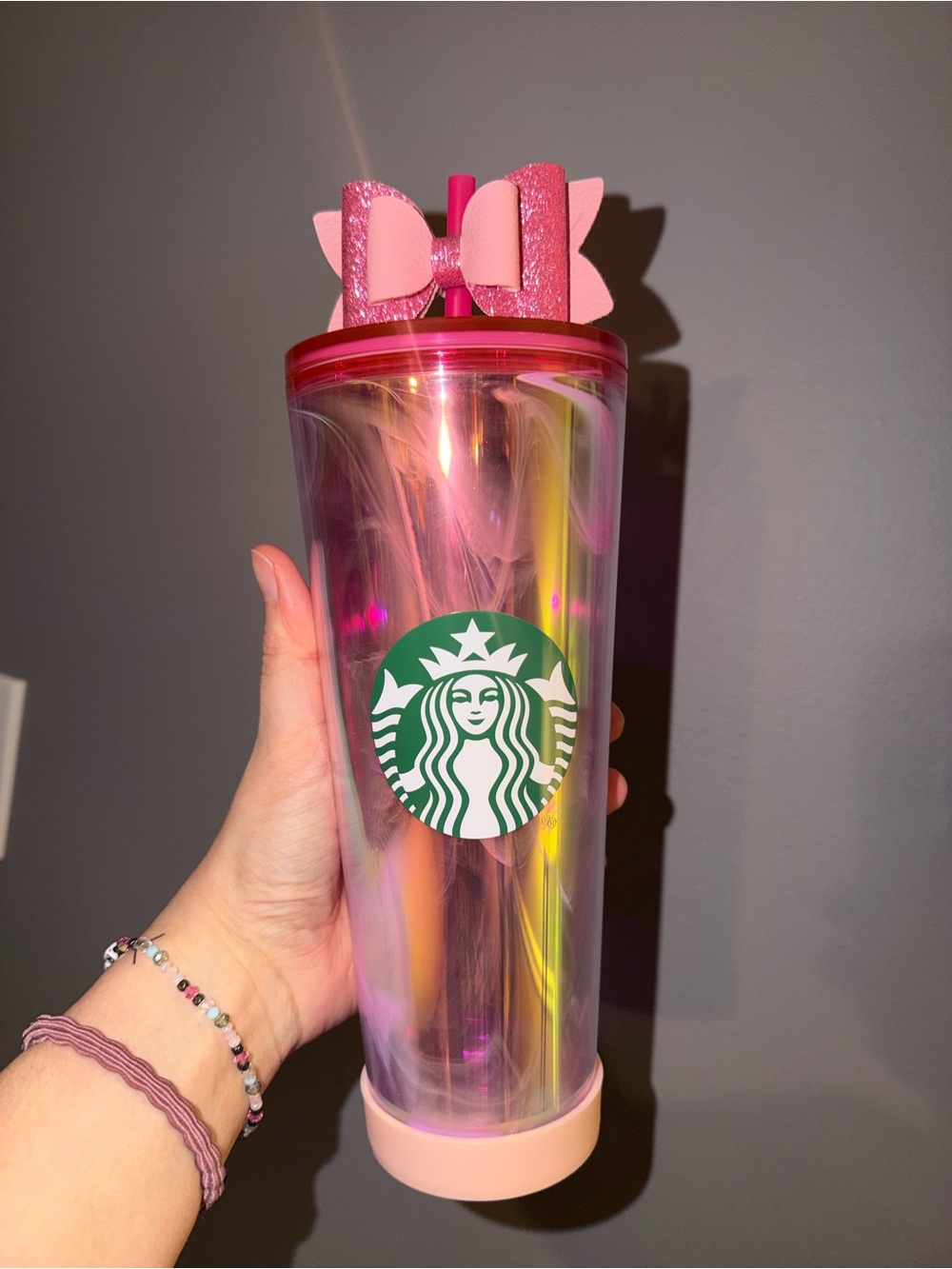 Starbucks Pink Iridescent Tumbler